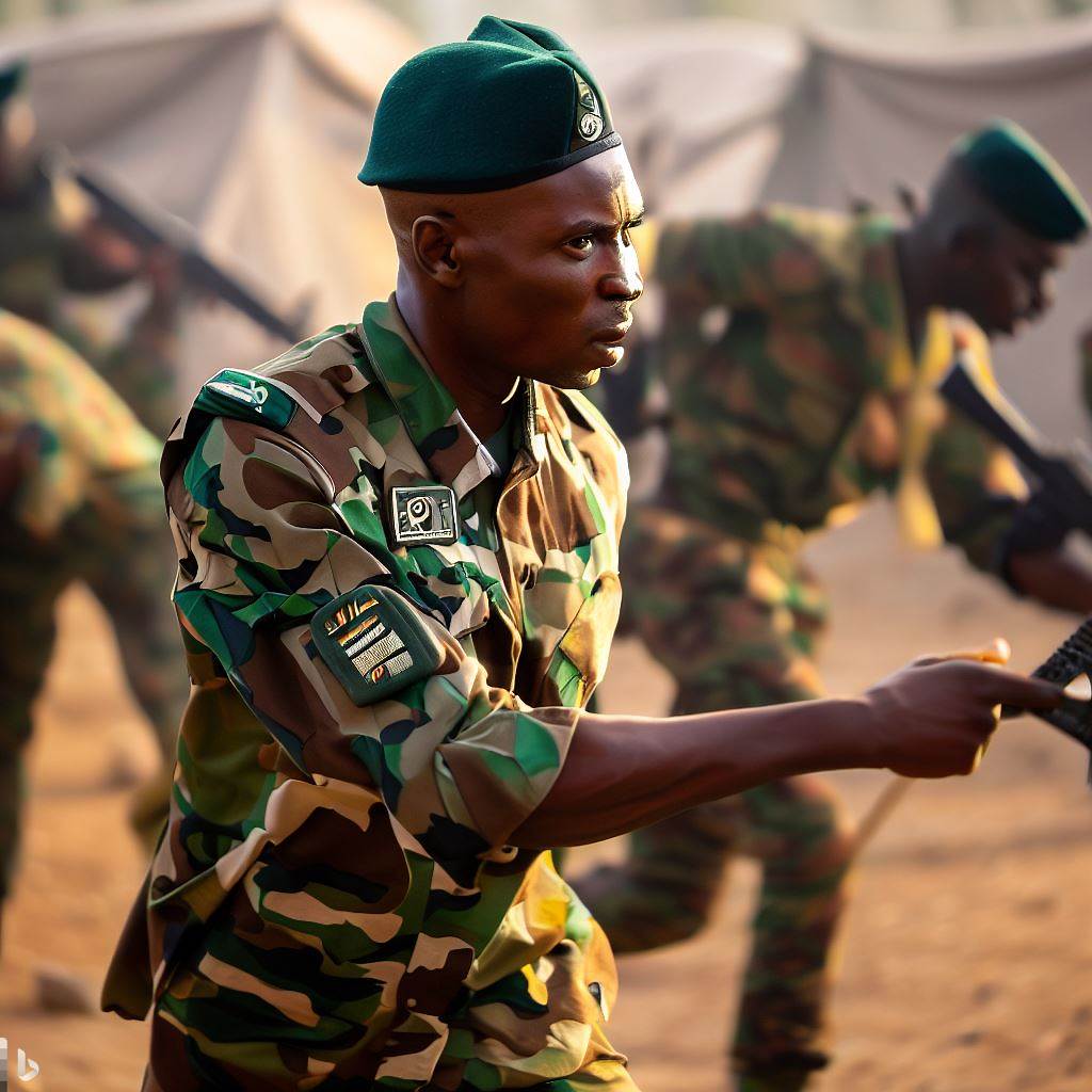 A Day in the Life of a Nigerian Military Officer