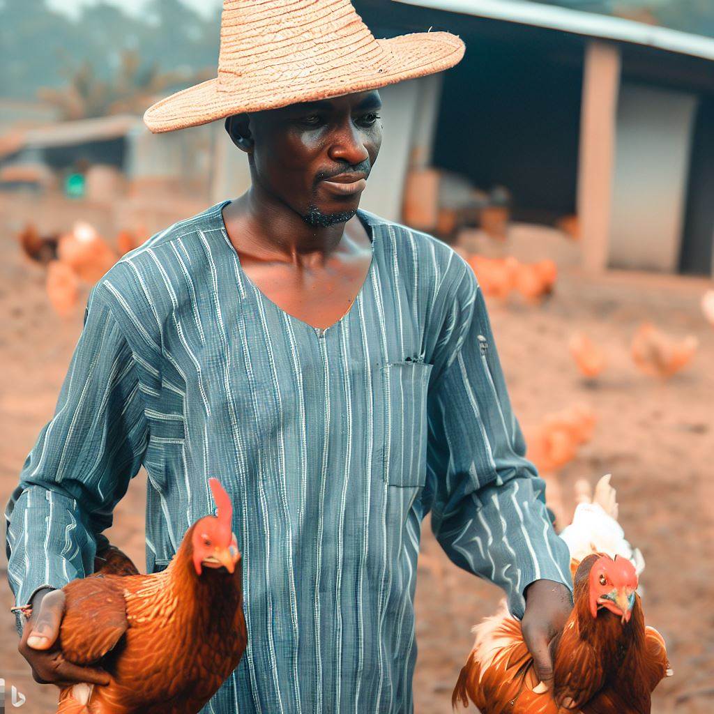 A Day in the Life of a Nigerian Poultry Farmer