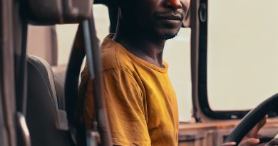 A Day in Life of a Nigerian Heavy Truck Driver
