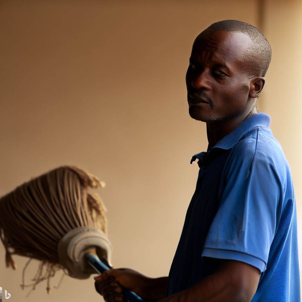 A Day in the Life of a Nigerian Janitor: An Insight