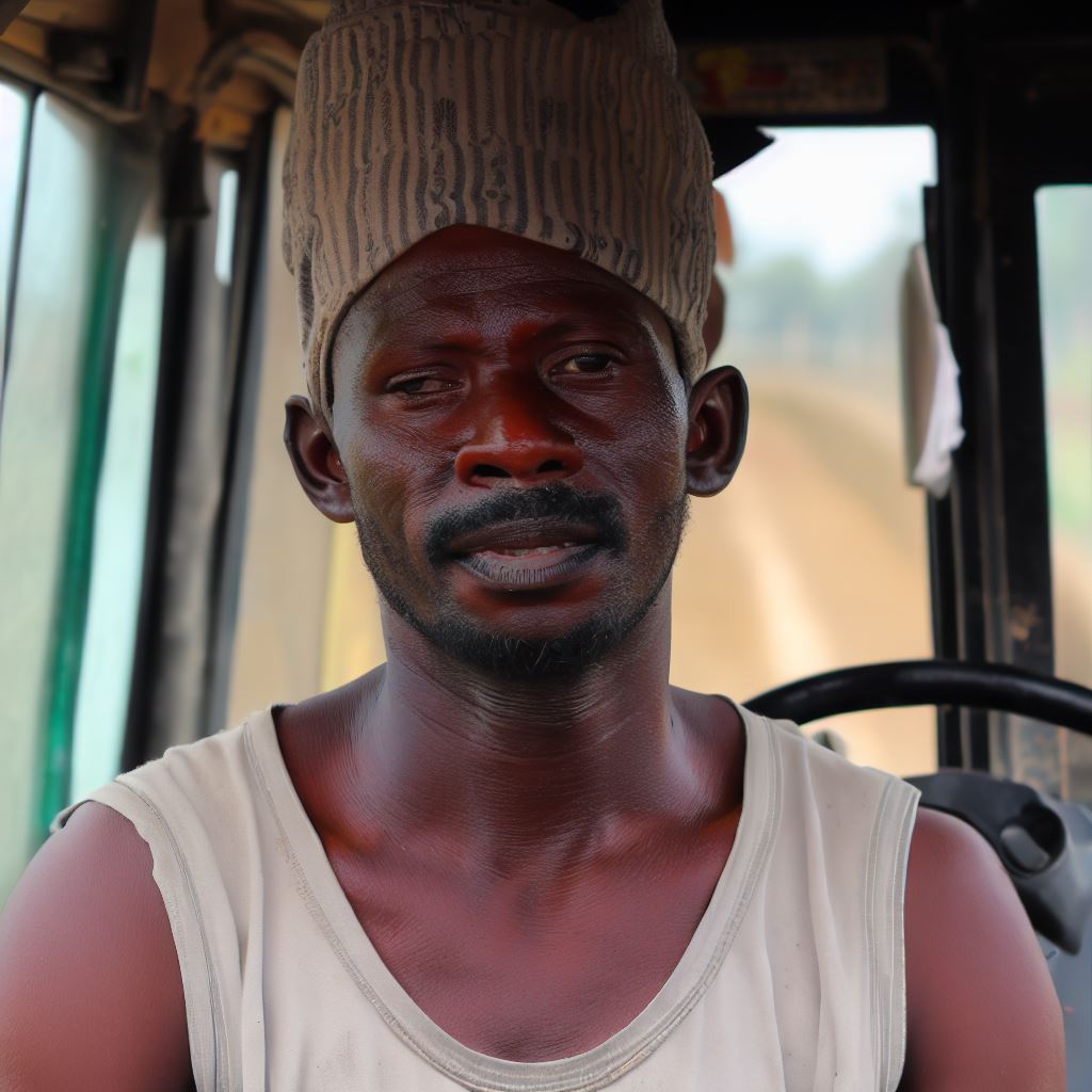 A Day in the Life of a Nigerian Tractor Driver