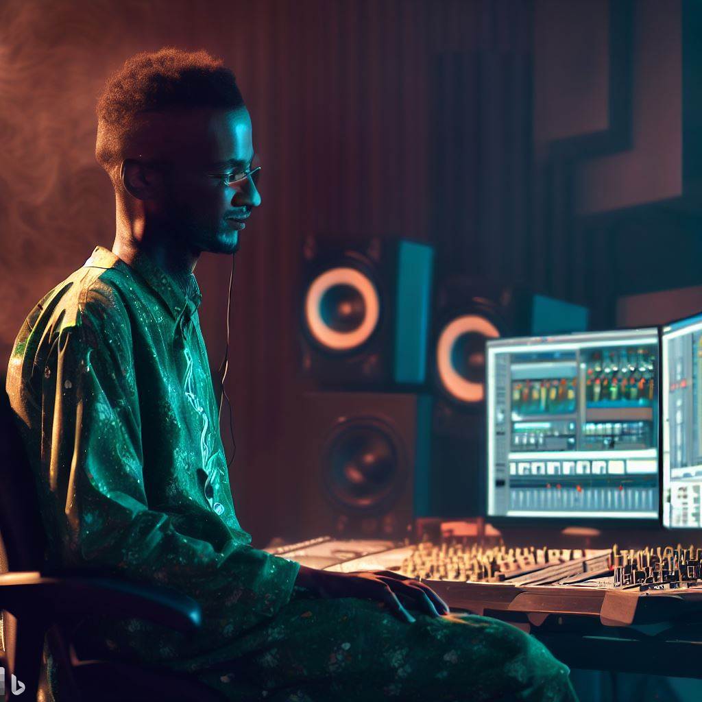 In-Depth Analysis: The Nigerian Music Producer's Workspace
