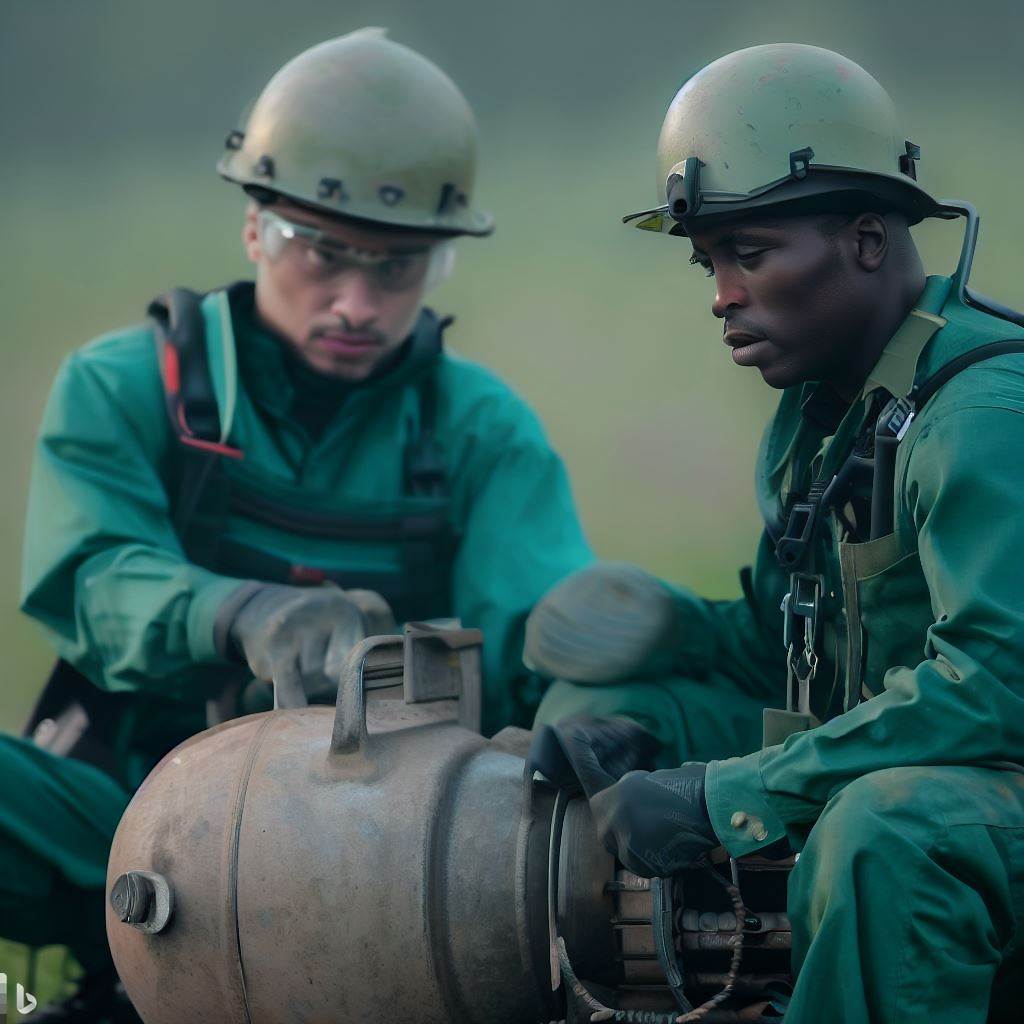 International Collaboration in Nigeria’s Bomb Disposal Field