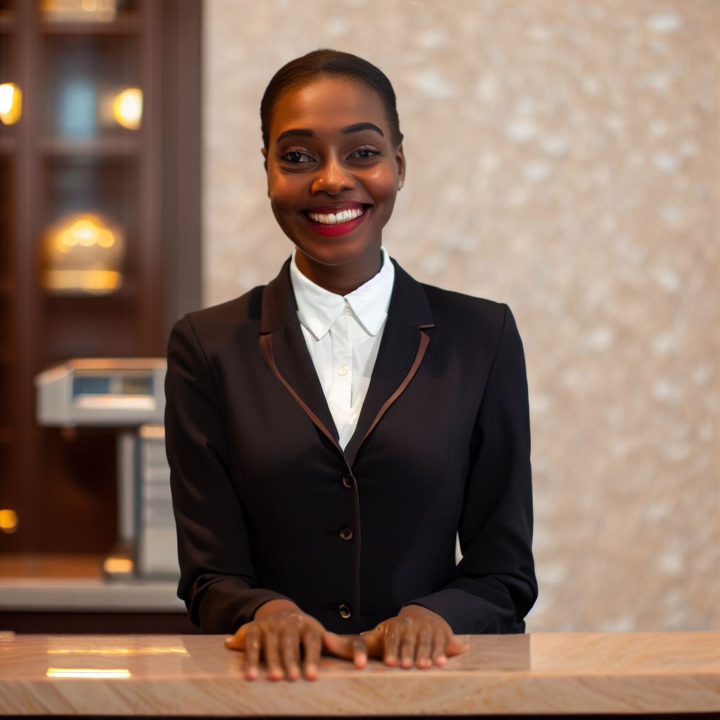 A Day in the Life of a Hotel Receptionist in Nigeria