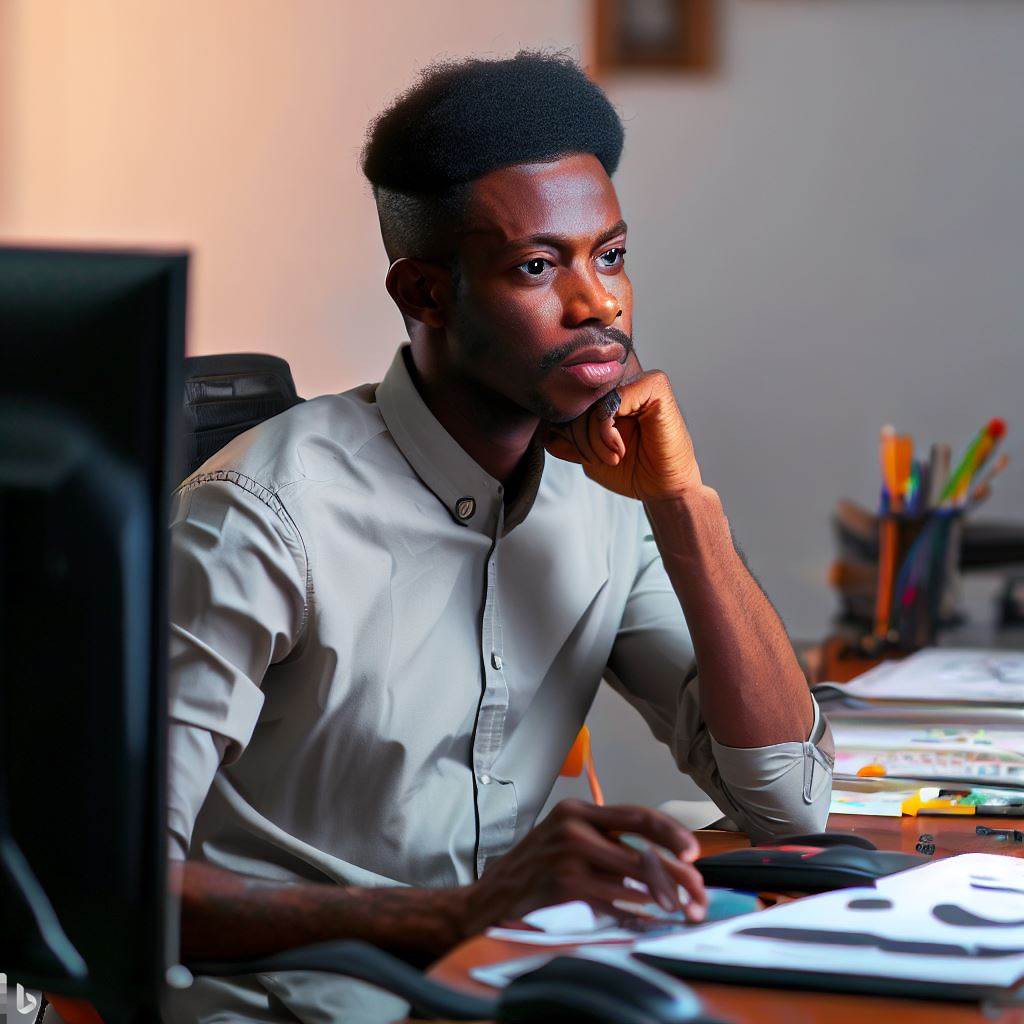 A Day in the Life of a Professional Illustrator in Nigeria