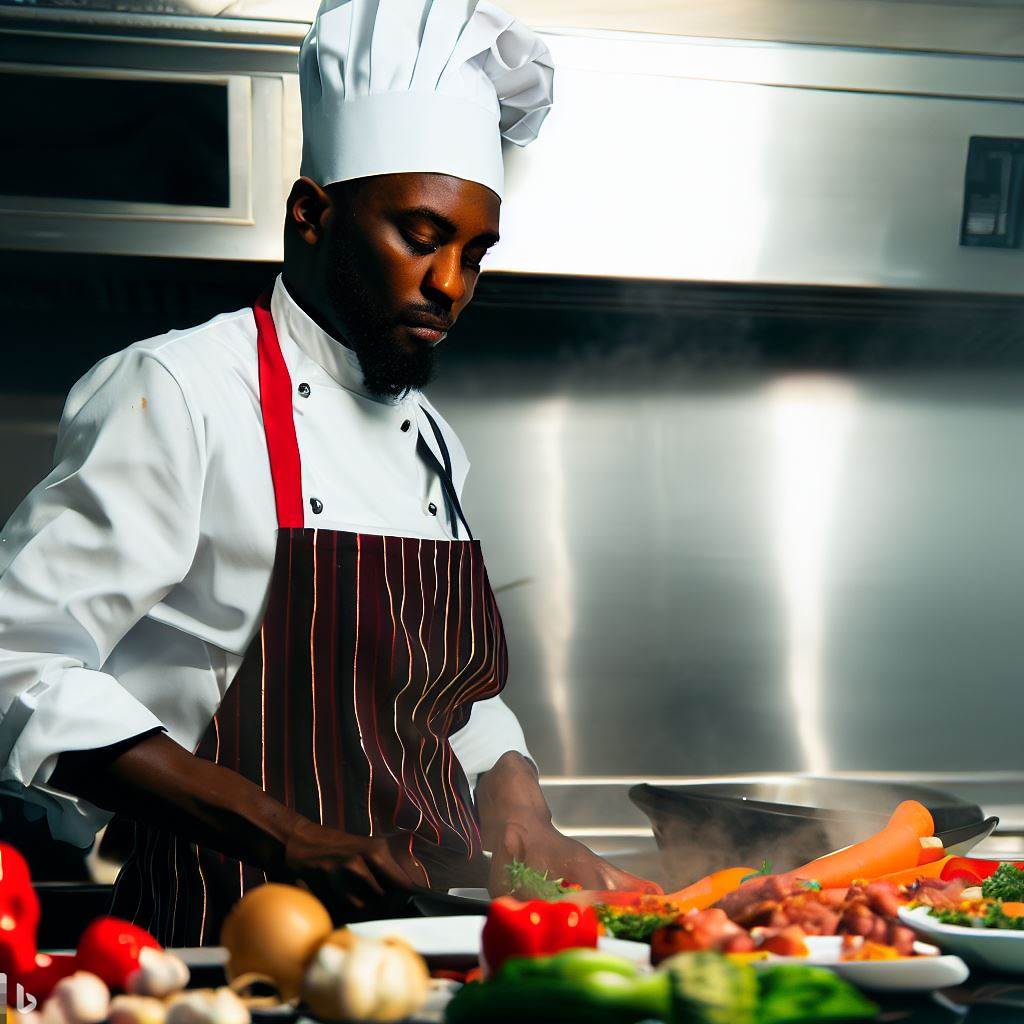 A Day in the Life of a Professional Nigerian Chef
