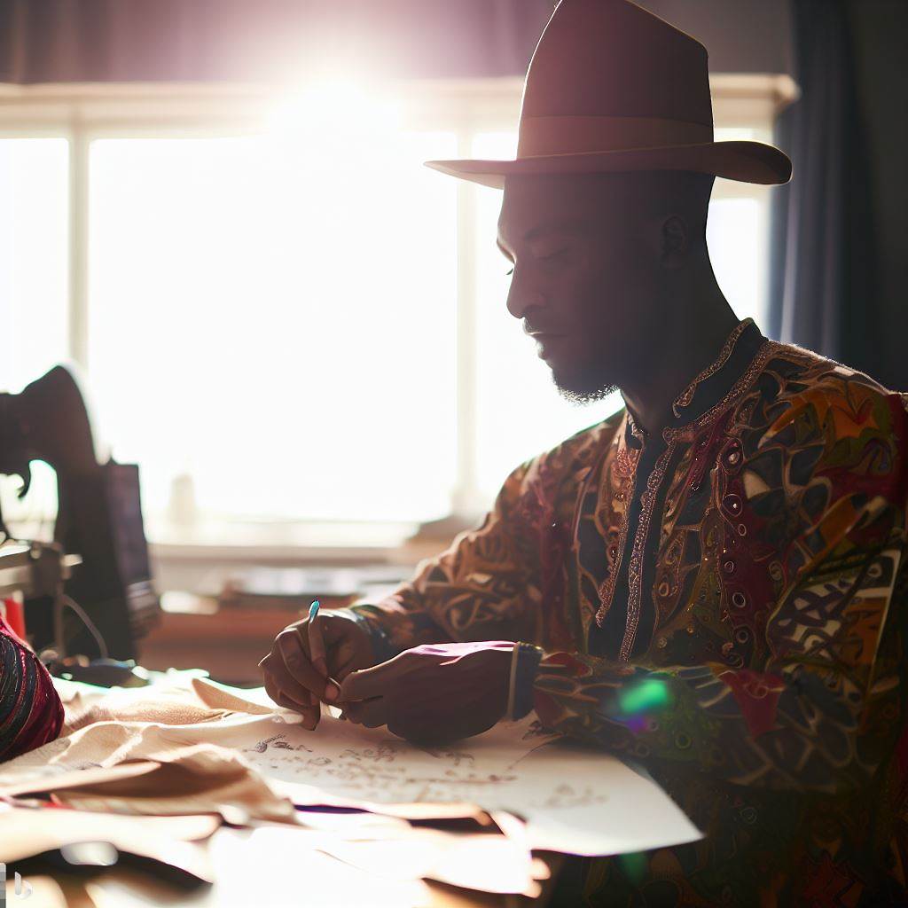 Behind the Scenes Day in the Life of a Nigerian Costume Designer