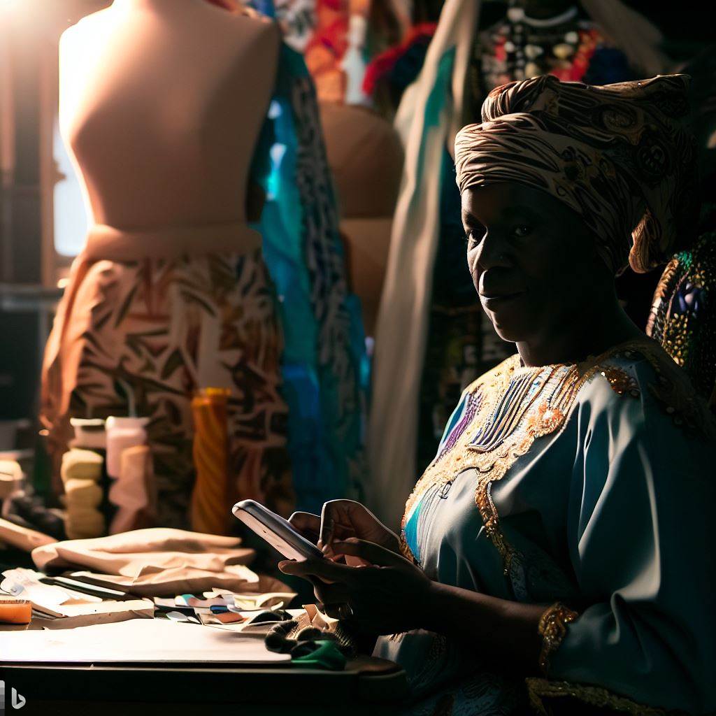 Behind the Scenes Day in the Life of a Nigerian Costume Designer