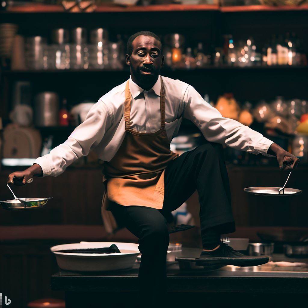 Insider's View: A Day in a Lagos Waiter's Life