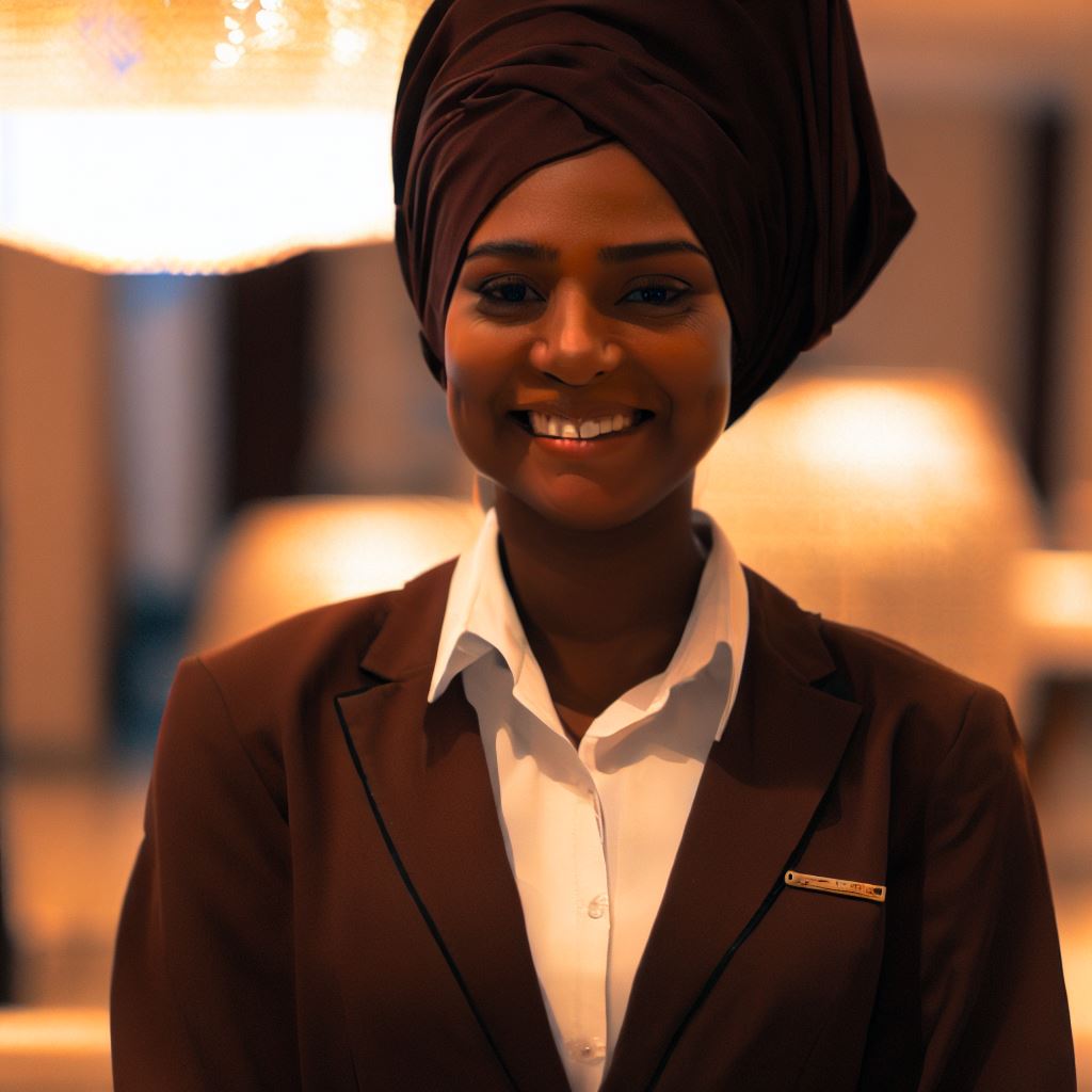 Nigerian Hospitality: Receptionist's Role & Influence