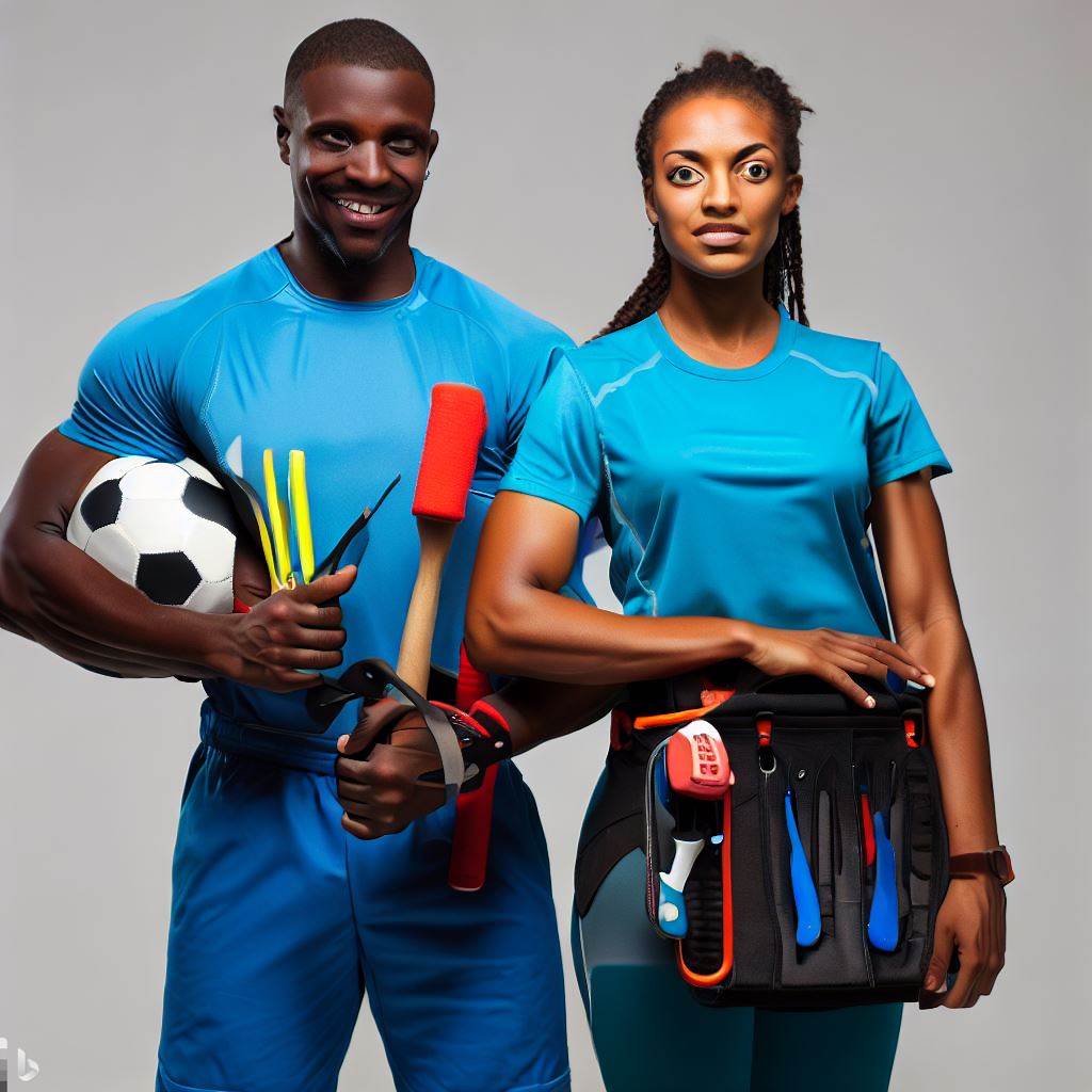 Tools of the Trade: Athletic Trainers in Nigeria Share